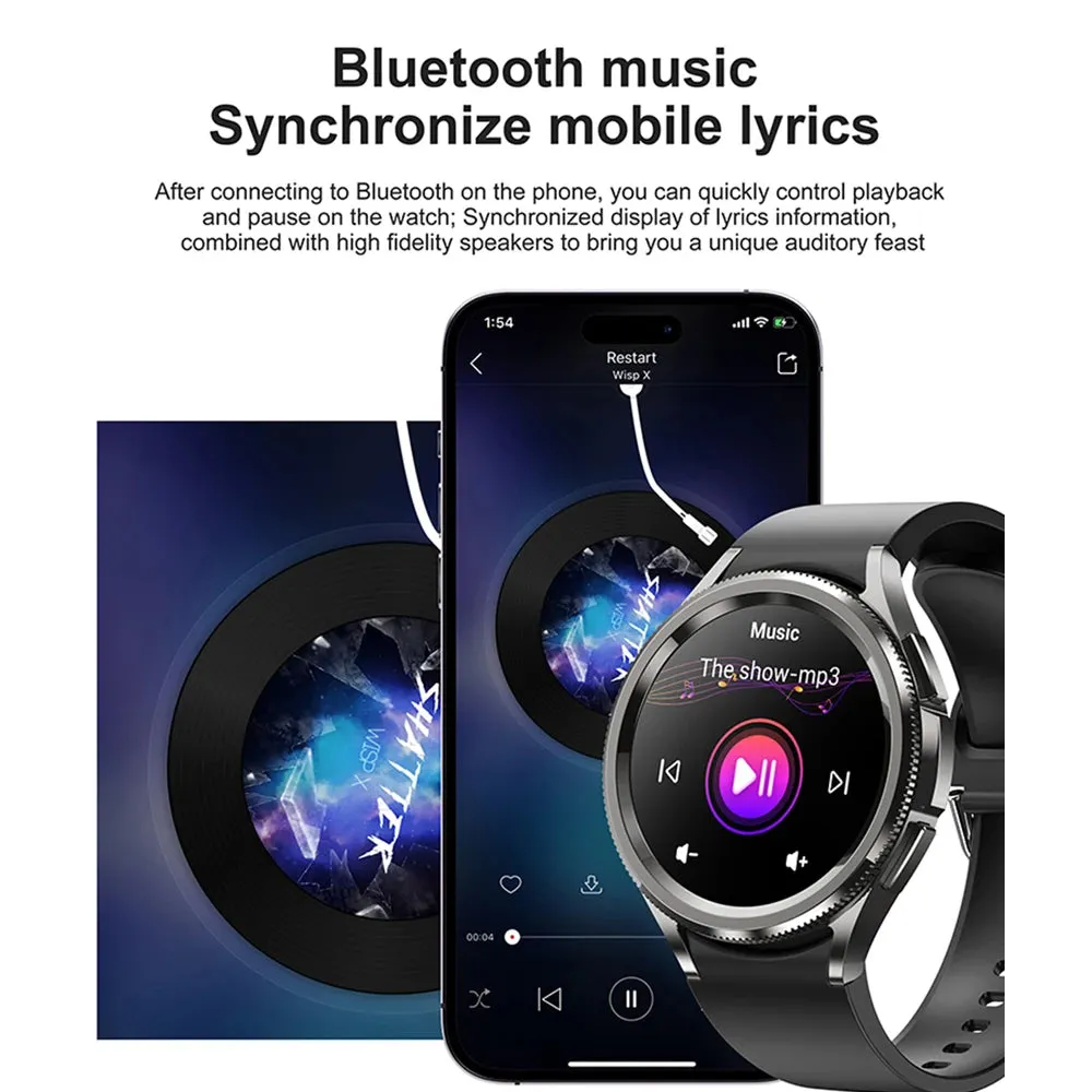 Classic Bluetooth Call Health Monitoring Smartwatch For Android & iOS