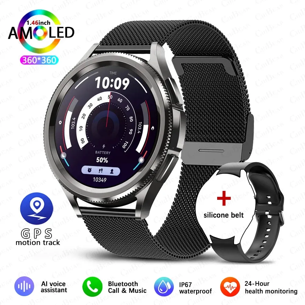 Classic Bluetooth Call Health Monitoring Smartwatch For Android & iOS