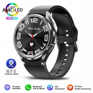 Classic Bluetooth Call Health Monitoring Smartwatch For Android & iOS