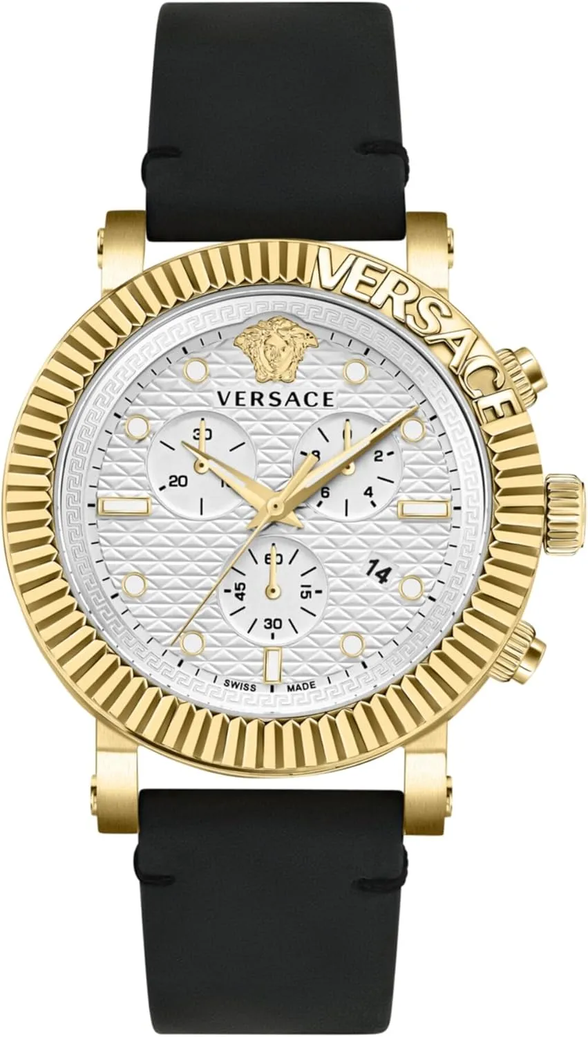 Classic Collection Luxury Mens Watch analysis pertinent Timepiece Versace V-Chrono 