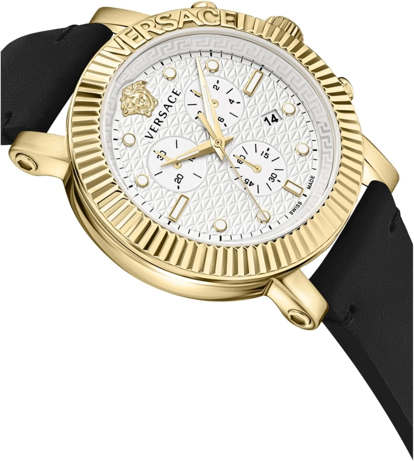 Classic Collection Luxury Mens Watch analysis pertinent Timepiece Versace V-Chrono 
