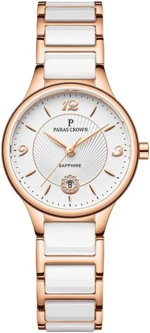Classic Ladies Watches 5ATM Waterproof Quartz Gift Wrist Watches for Womens Ceramic Band,Luxury Fashion Timepiece for Her Paras Crown Womens Watches Luxury opponent luster neutrality Dress 