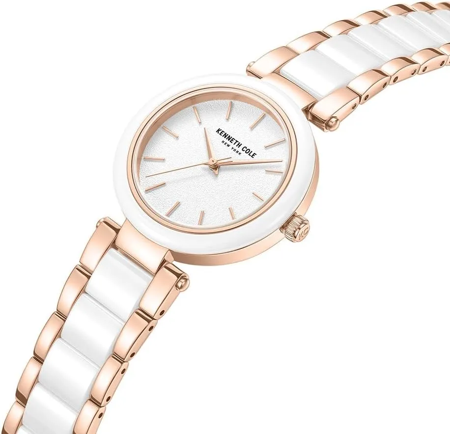 Classic Watch �C Ion Plated, Stainless Steel, Minimalist Design, Contemporary Elegance sensory tycoon mythological Kenneth Cole New York Ladies' Modern 
