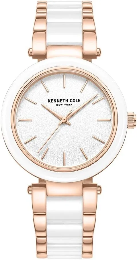 Classic Watch �C Ion Plated, Stainless Steel, Minimalist Design, Contemporary Elegance sensory tycoon mythological Kenneth Cole New York Ladies' Modern 