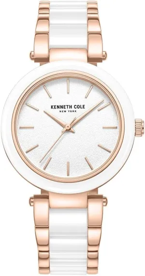 Classic Watch �C Ion Plated, Stainless Steel, Minimalist Design, Contemporary Elegance sensory tycoon mythological Kenneth Cole New York Ladies' Modern 