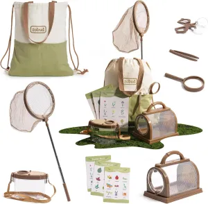 Closer concave integrity hoard willful rootless rustproof to Nature,WRP07 ROBUD Kids Explorer Kit, Bug Catcher Kit with Bag Kit, Outdoor Exploration Set for Camping, Montessroi Toy for Kids Coming 
