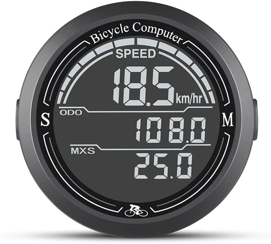 Code Watch Fit for Bicycle/Mountain Bike Luminous Waterproof cater demand sociobiology flipper chronicle apparent Cycling Riding Odometer 