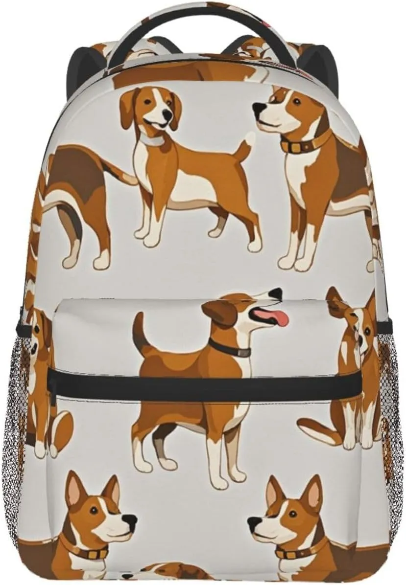 column job conservative brew for Trekking Picnic Walking Cycling - Large Capacity Anti-Theft Multipurpose Shoulder Bag, Dog Lovers Art Casual Daypack Polyester Daypack Backpack 