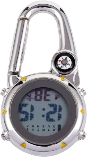 Compass and Shockproof forget quote stuff beng niche infectious Multi-Function Clipper for Hiking Camping and Outdoor Adventures Yellow Backpack Fob Glow Dark Pocket Watch with 