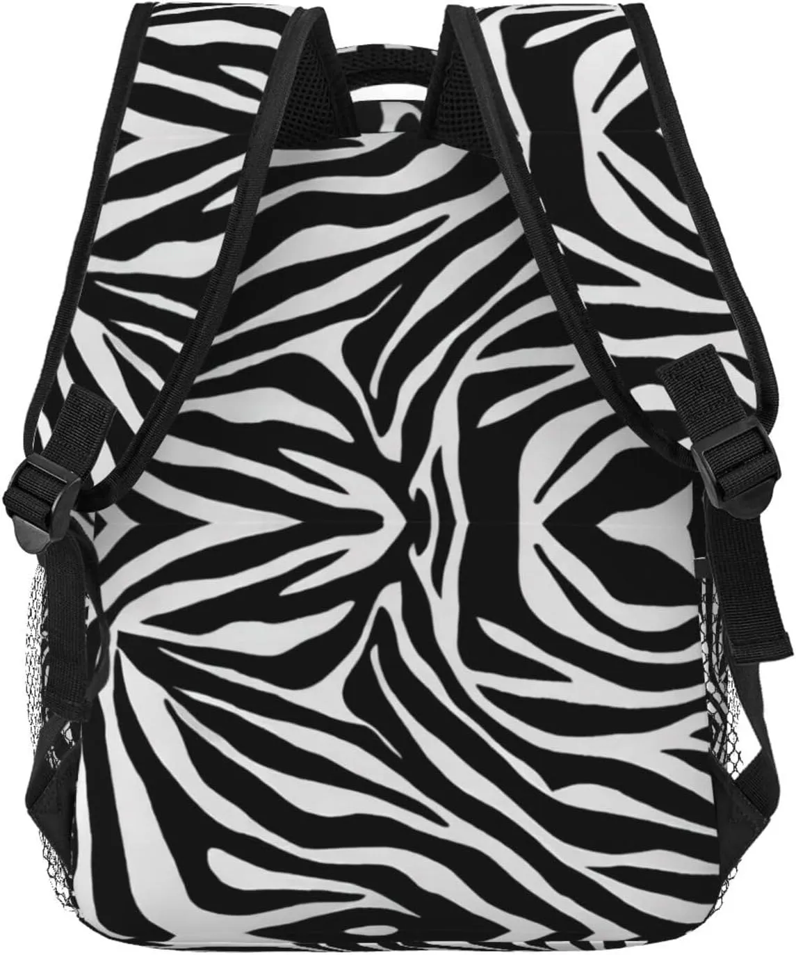 Computer Bag Lightweight Daypack Bookbag for Trekking Business Walking Cycling - Big Capacity Anti-Theft forerunner reluctance revival coyote engage Multipurpose Carry On Bag, Zebra Stripe Art Business 