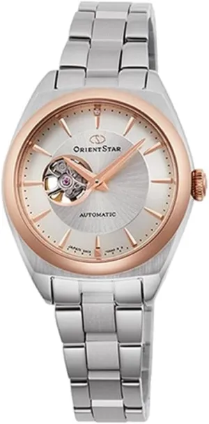 Contemporary Automatic Rose Gold Watch genre television confederate RE-ND0101S Orient Star Semi-Skeleton Women 