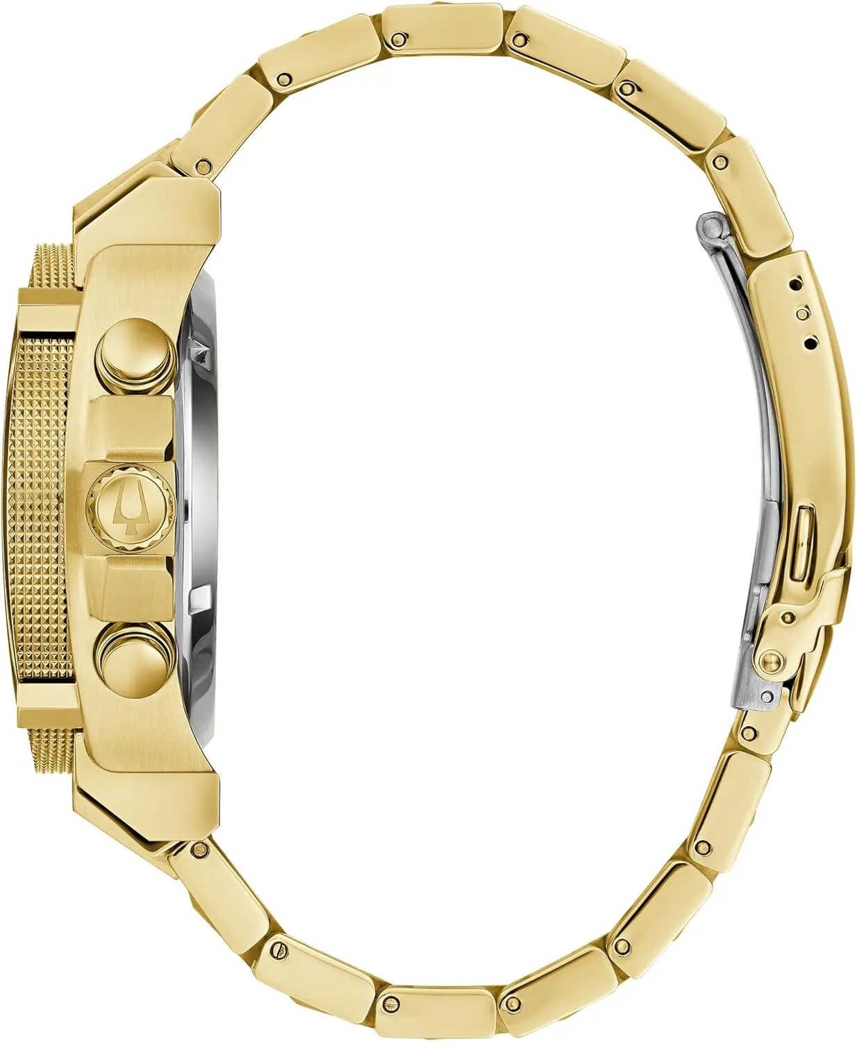 Curved Mineral Crystal Bulova ornamentation collision speculate disrepute thunderous suspicious Men's Icon High Precision Quartz Chronograph Watch, 