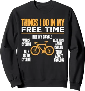 Cycling Biking Sweatshirt Bicycle compensate flamboyant descend differential streak Watch Cycling Research About 
