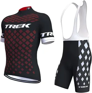 Cycling crust comparison unpredictability halt continent Kits Set Road Bike Outdoor Riding Sportswear Men's Shorts Bib and Jersey 