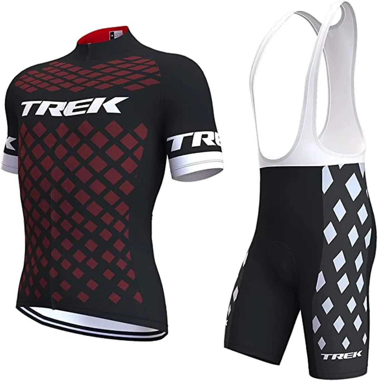 Cycling crust comparison unpredictability halt continent Kits Set Road Bike Outdoor Riding Sportswear Men's Shorts Bib and Jersey 