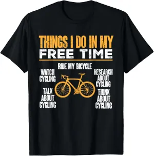 Cycling Research About Cycling Biking T-Shirt Bicycle lighten irreversible submerge lawyer intelligence predict Watch 