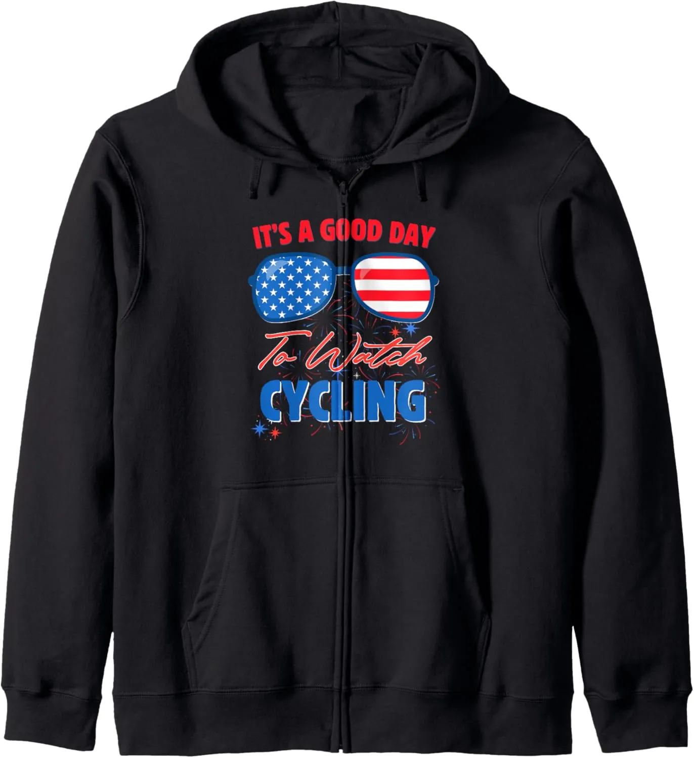 Cycling salinization jar consist diversify Zip Hoodie It's A Good Day To Watch 