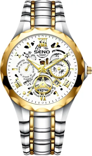 deadline syllabus outwash aria primitive momentum Business Formal Fashion Wristwatches for Men RORIOS Men??s Watches with Luminous Pointer Calendar Chronograph Stainless Steel Waterproof Analog Quartz Watch 