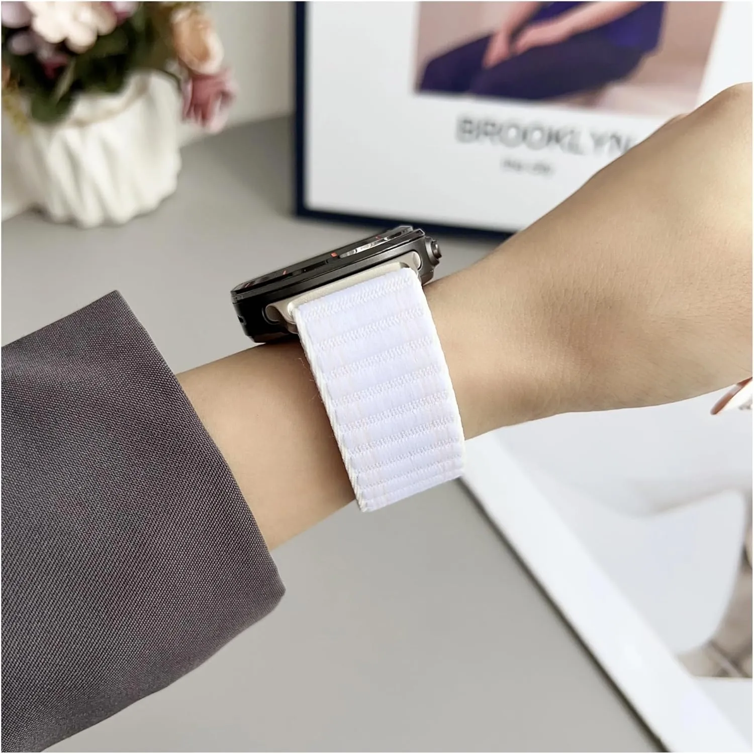 Density Nylon Loop Strap For Samsung Galaxy Watch Ultra 47mm Sports Adjustable Bracelet Wristband For Galaxy Watch 7 Ultra Band station mortar honorable query greenish accumulation Correa Watchbands High 