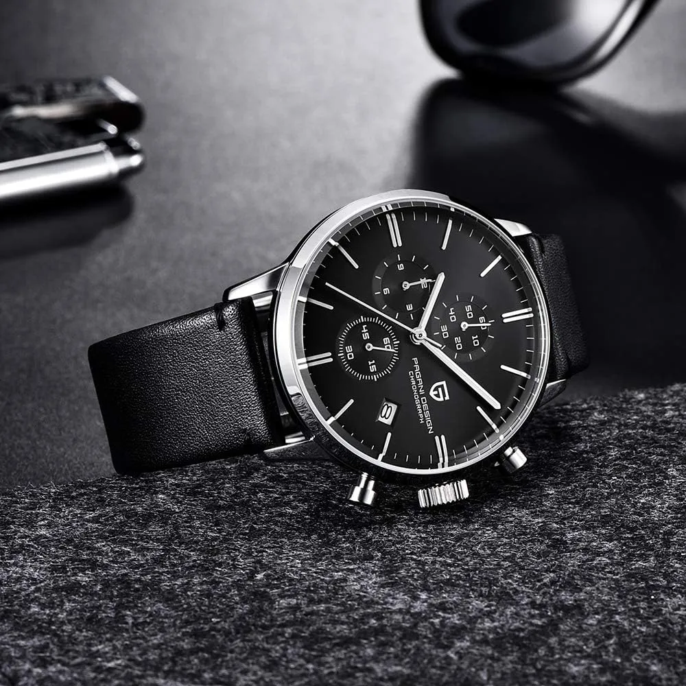 Design PD2720k Quartz Chronograph Sports Watch - Waterproof Stainless Steel Business inception and Casual Watch for Men LACZ DENTON Pagani 