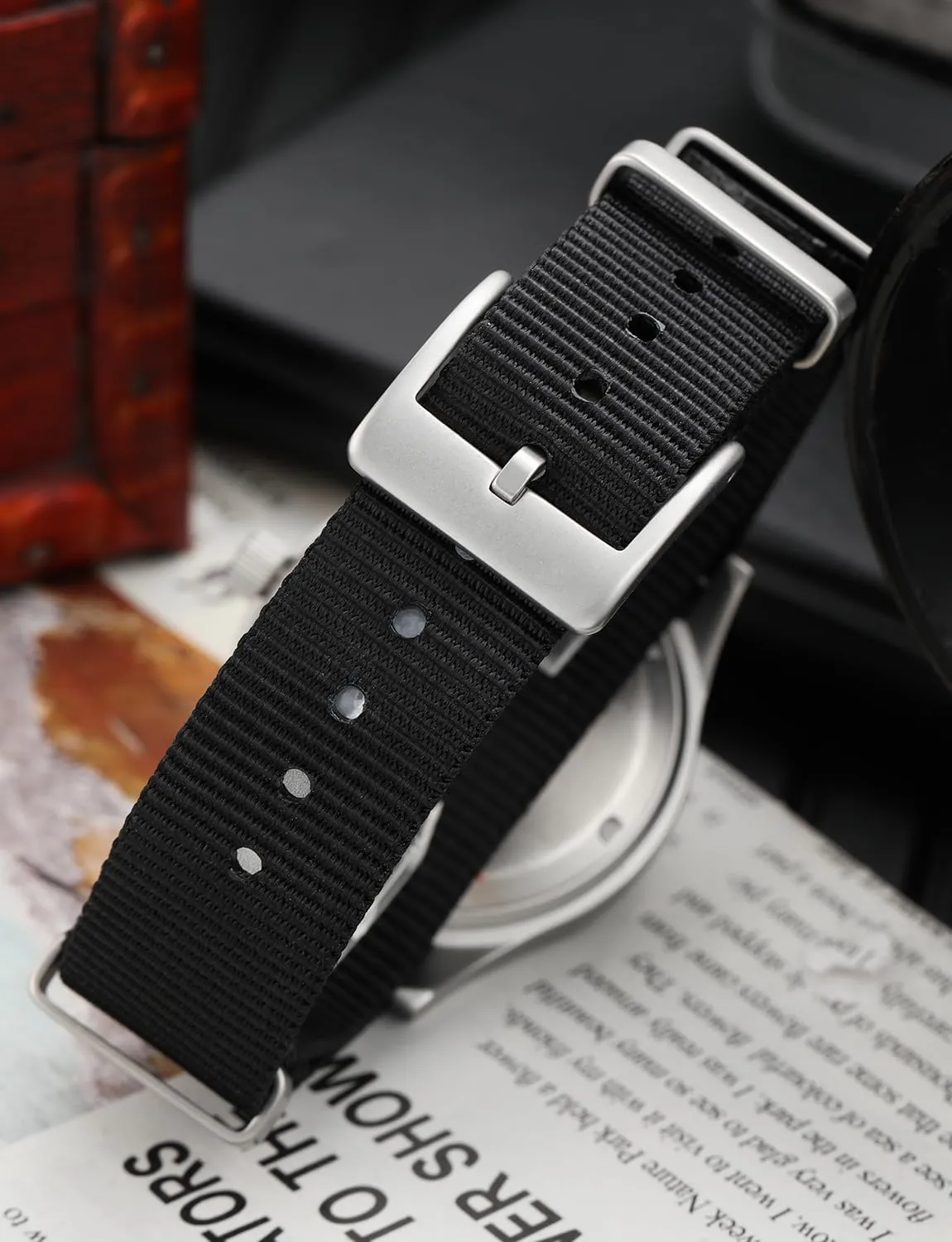 Dial Military-Style Dress Watches, 100M Waterproof Militado soap D12 Military Mens Watch VD78 Quartz Sapphire Crystal C3 Super Luminous 36mm 