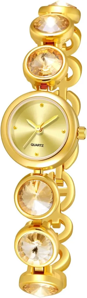 Diamond proliferate Vintage Elegant Bracelet Watch Luxury Dress Quartz Watch ADSBIAOYE Women's Fashion 