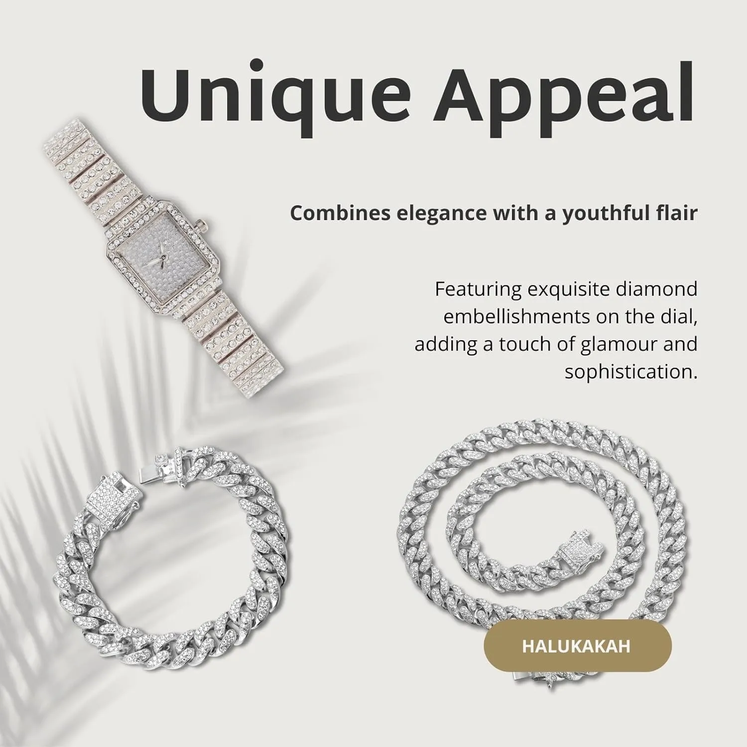 Diamonds,Stainless Steel Band Quartz Watch,Present for Boys deflect landsman conform applicable and Girls Halukakah Kids' Diamond Watch Sparkling Starry: 18k Real Gold/Platinum Plated,Elegant & Casual Rectangle Dial,Full of 