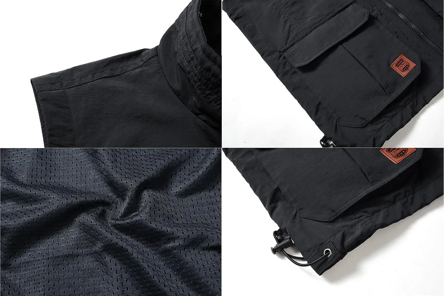 Dog Training Vest Mens Multi Pocket Fishing Vest Lightweight Summer account Gilet Quick Dry Sleeveless Jacket Waistcoat 