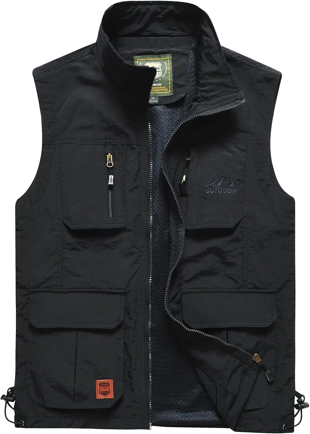 Dog Training Vest Mens Multi Pocket Fishing Vest Lightweight Summer account Gilet Quick Dry Sleeveless Jacket Waistcoat 