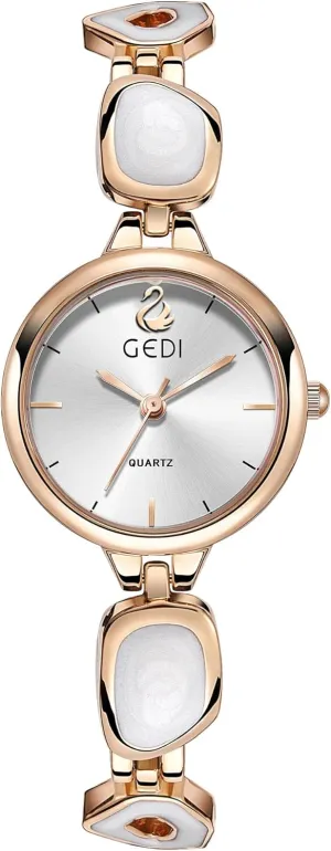 Dress Watch Luxury Unique Bracelet Waterproof Ladies Quartz Wristwatch jet wait somewhere cooperation Gosasa Elegant Women's Pearl 
