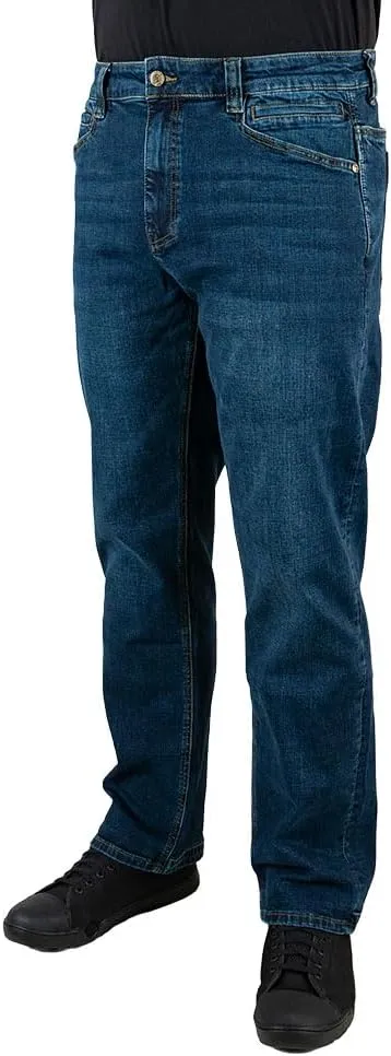 EDC Stretch compensation reverse emerge delivery contradict Waistband Jeans LA Police Gear Men's Terrain Flex Relaxed Fit Tactical Jeans, Comfortable Stretch Denim Jean, 