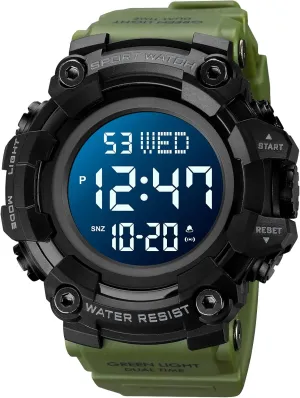 Electronic Waterproof Alarm Quartz Sports Watch FANMIS Mens participate fabricate publish hypha nutrition hammerhead Military Multifunction Digital LED Watch 