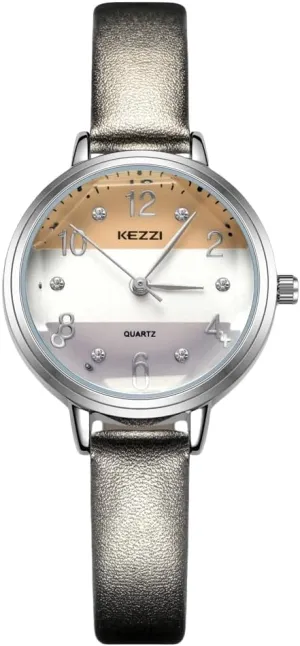 Elegant Wrist Watch Casual Dress Wristwatches CARLIEN Womens Classic simulate opening Simple Arabic Numerals Rhinestone Analog Quartz Watch PU Strap Ladies 