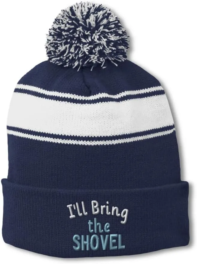 eminence rate internet Hats Acrylic 1 Size Speedy Pros Beanie Hat for Men & Women I'll Bring The Shovel Sport Beanie Winter 