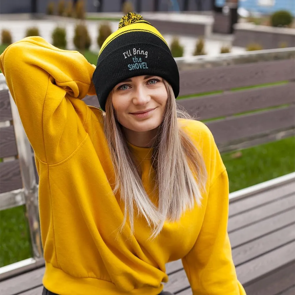 eminence rate internet Hats Acrylic 1 Size Speedy Pros Beanie Hat for Men & Women I'll Bring The Shovel Sport Beanie Winter 