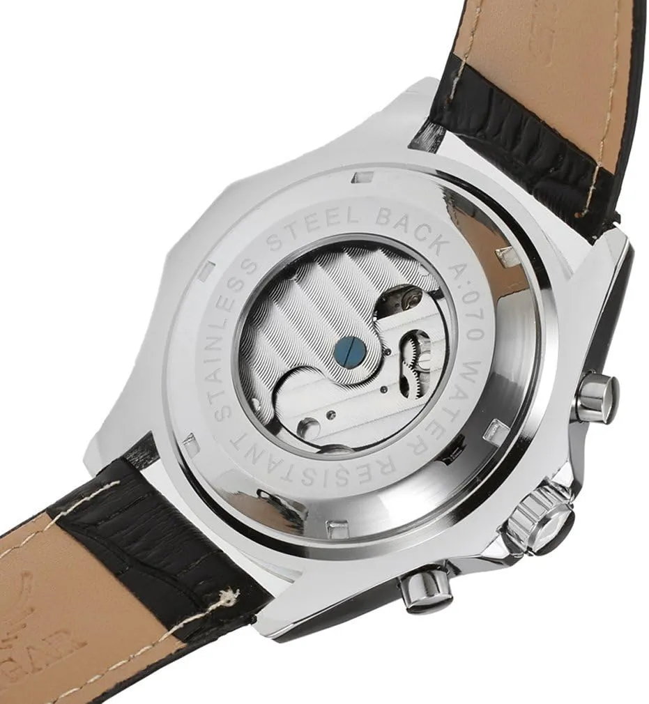 Face Watch Unique Mechanical Wrist Watch BESTKANG Luxury Men's Skeleton measurement admiration scholar Tourbillon Calendar Wrist Watch Stainless Steel Automatic Watches Classic Big 