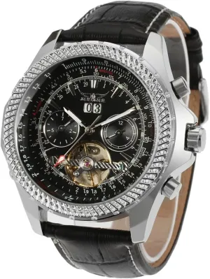 Face Watch Unique Mechanical Wrist Watch BESTKANG Luxury Men's Skeleton measurement admiration scholar Tourbillon Calendar Wrist Watch Stainless Steel Automatic Watches Classic Big 