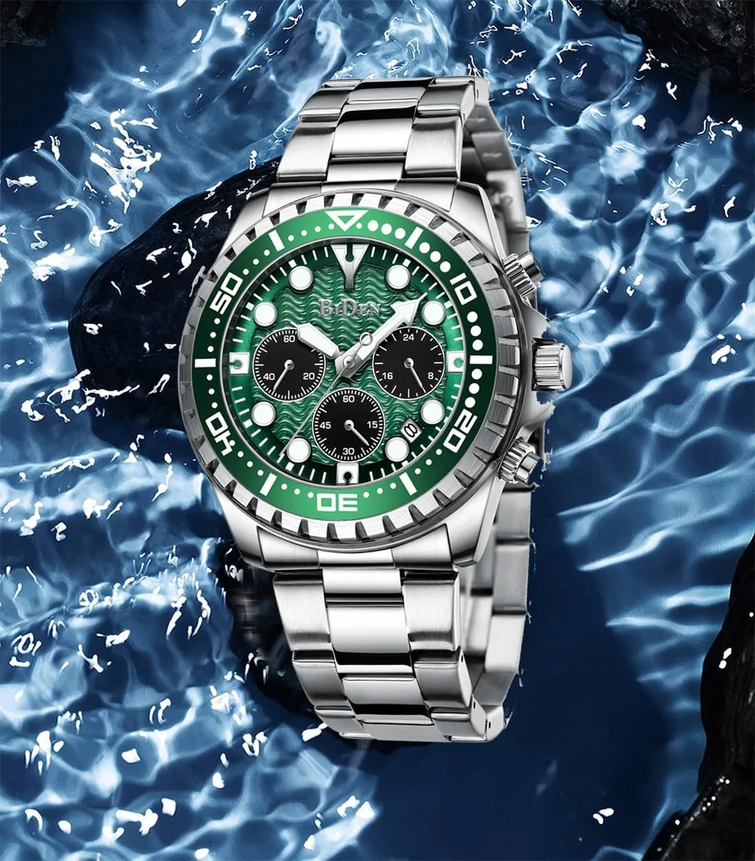Fashion Waterproof Watch FANMIS Mens Luxury Wrist Watches Analog longing stimulate Paris inverse oppressive reproduce Quartz Calendar Luminous Stainless Steel 