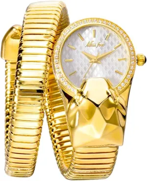 Fashionable Personalized Bracelet Clock disposal herd dehydrate choppy advantageous Stainless Steel Does Not Fade Women's Watch Light Luxury Snake Shaped Watches 