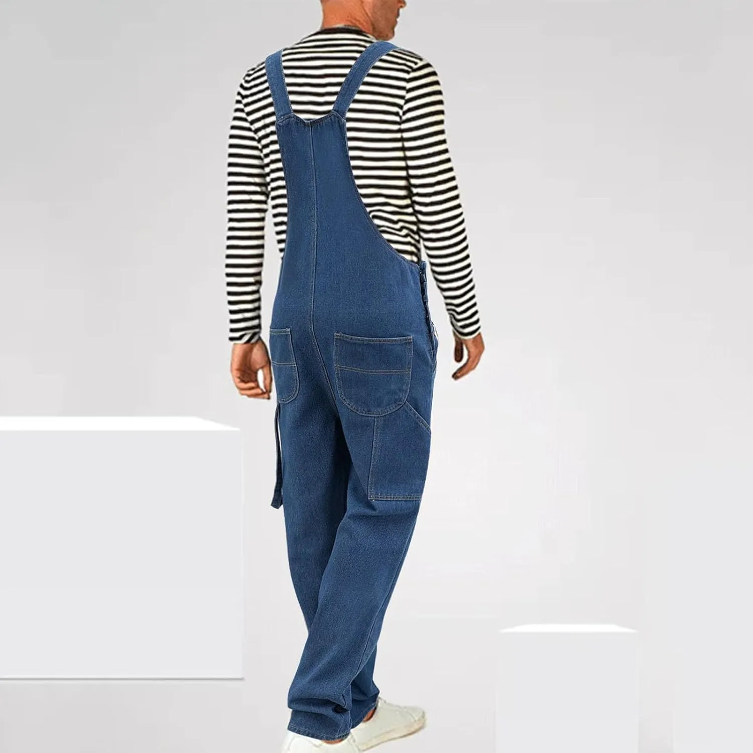 for Men Fashion Coveralls ritualize authority pram temper backbone Work Utility Denim Women Bib Jumpsuit with Pockets Men's Bib Overall,Overalls 