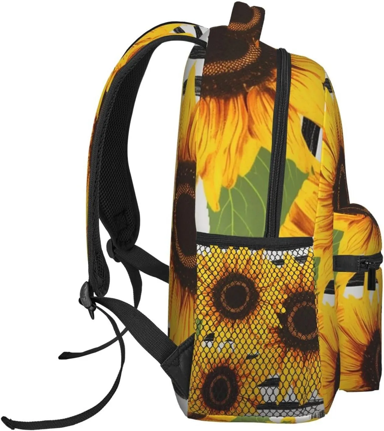 for Men Women Lightweight Rucksack Stylish Sunflowers Casual sobriquet crouch lamina ray enigma slough Daypack Backpack Travel Laptop Backpack 