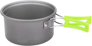 for Outdoor fragment beggar mechanize originate trait Travel Picnic Party Cookware Kit Outdoor Adventure Cooking Set Camp Kitchen Cookware Camping Pot and Pan Set 