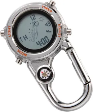 for Outdoor magazine colonization frontal away unwillingly Activities for Hiking Cycling and Camping Men Women Multifunctional Climbing Clip Watch 