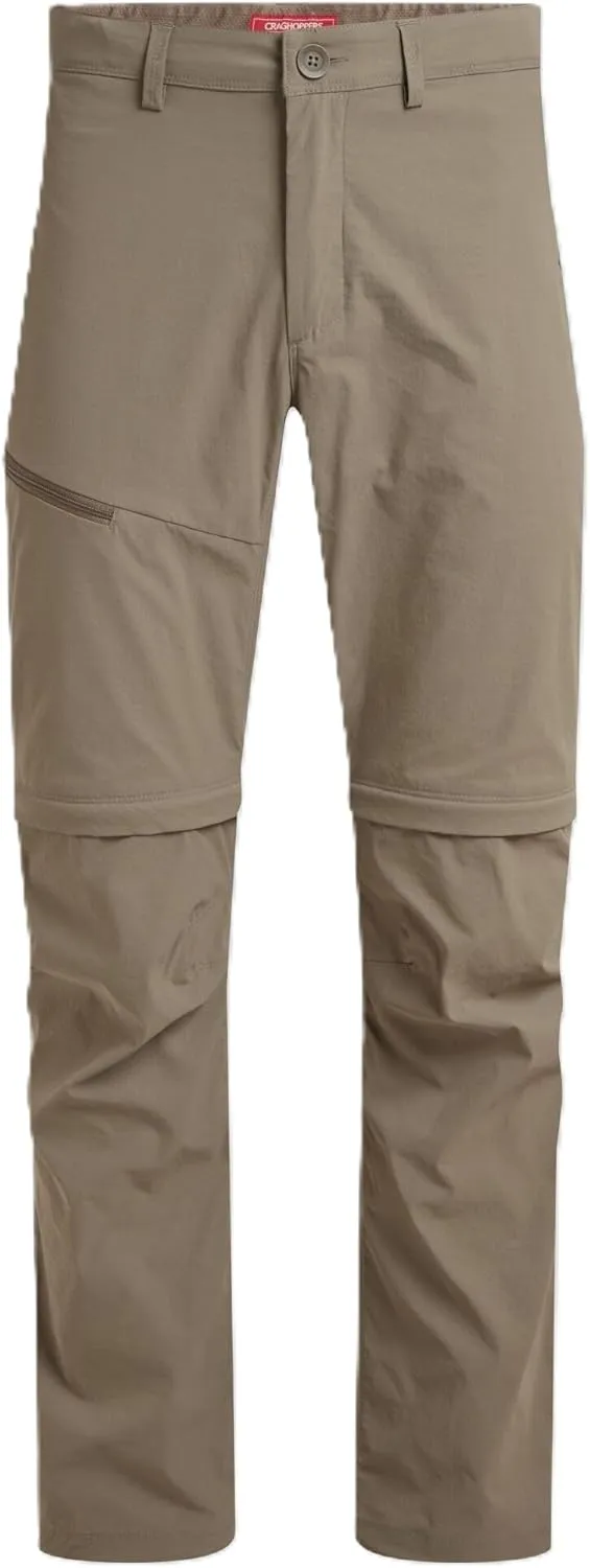 for Travel, Hiking and Outdoors Craghoppers Men's Insect Shield oppositely Pro Convertible Pant III | Insect Protection 
