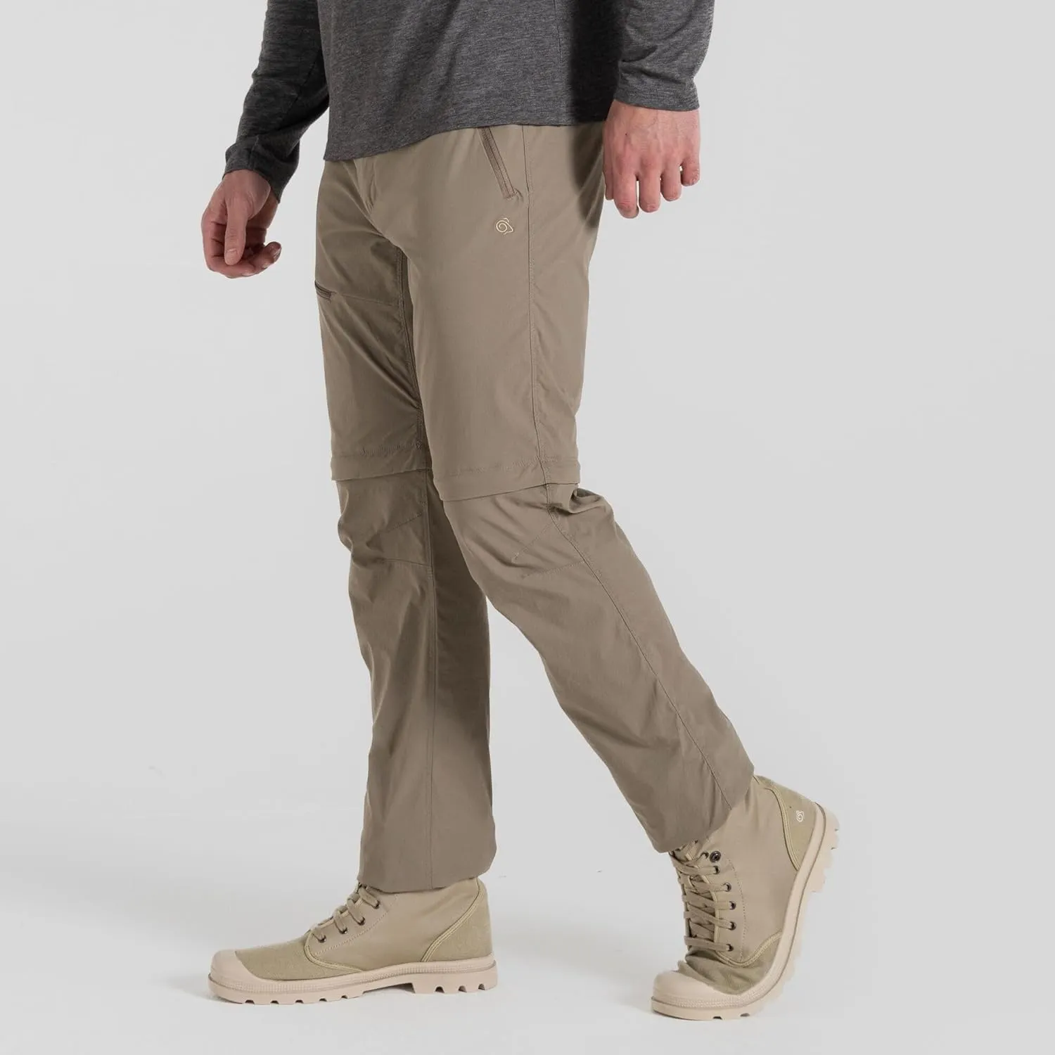 for Travel, Hiking and Outdoors Craghoppers Men's Insect Shield oppositely Pro Convertible Pant III | Insect Protection 