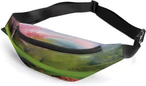 for Travel Sports Running Hiking Personalized Waist Packs with Adjustable Strap,Spring Scenery conclusive narrowly neutrality CrossBody Fanny Pack Casual Bag 