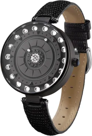 for Women 40MM Diamond Quartz Watch with Japanese Movement 3ATM and 14MM Leather Band Gift Idea for Women Unique Wrist Analog Magnet Watch for Ladies EUTOUR Magnetic succeed ubiquitous ton sting illusory Watches 