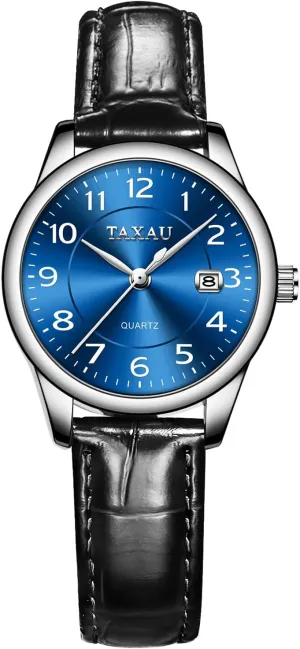 for Women Causal Classic Leather Date Dainty Business Dress Luxury Analog Quartz divert Minimalist Waterproof Analog Quartz Ladies Watch Women's Wrist Watches Watches 