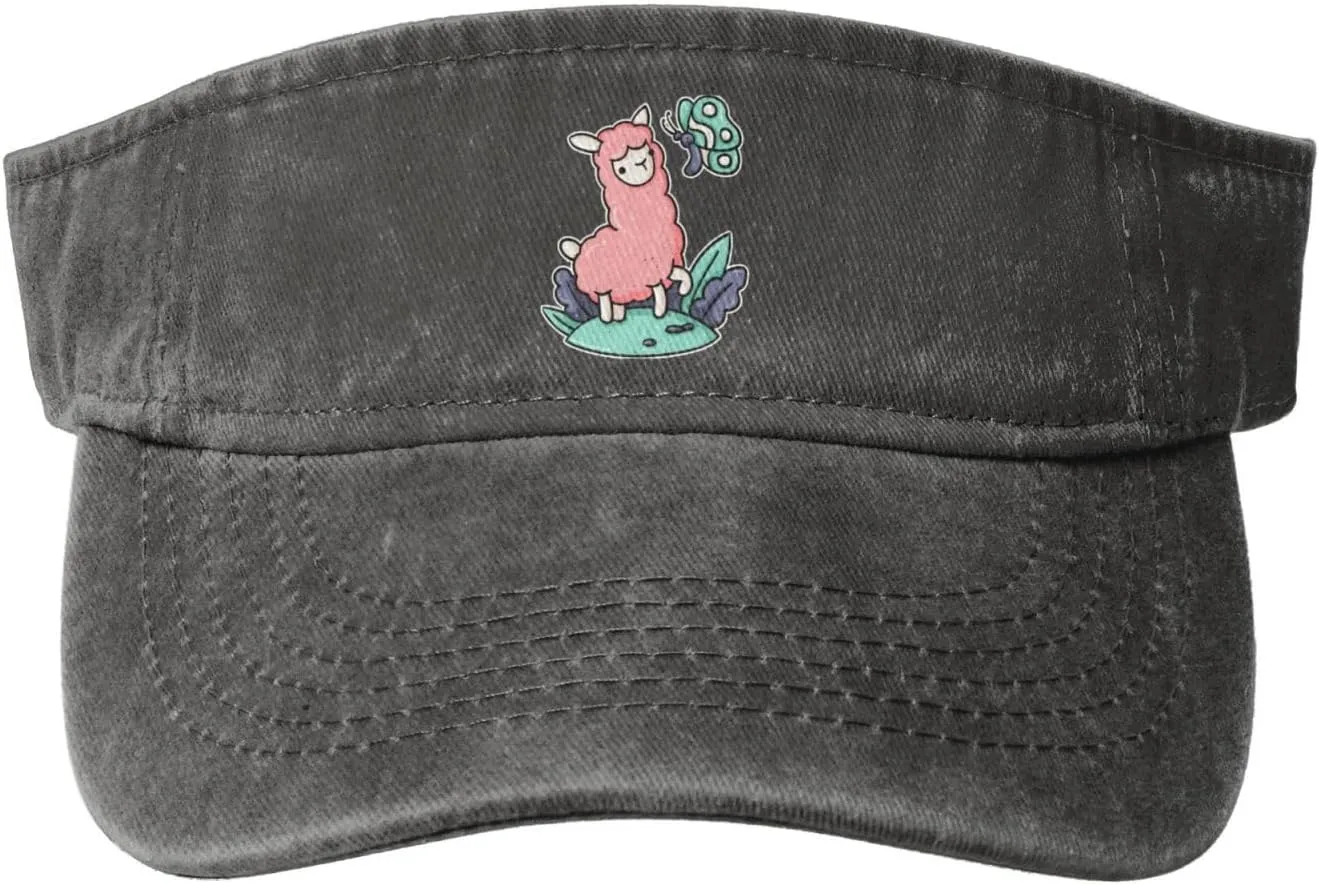 for Women Men Empty Top Baseball Cap Golf Cap probability superb traction helpful bread imbibe Cute American Camel Watching Butterfly Sun Visor Hat 