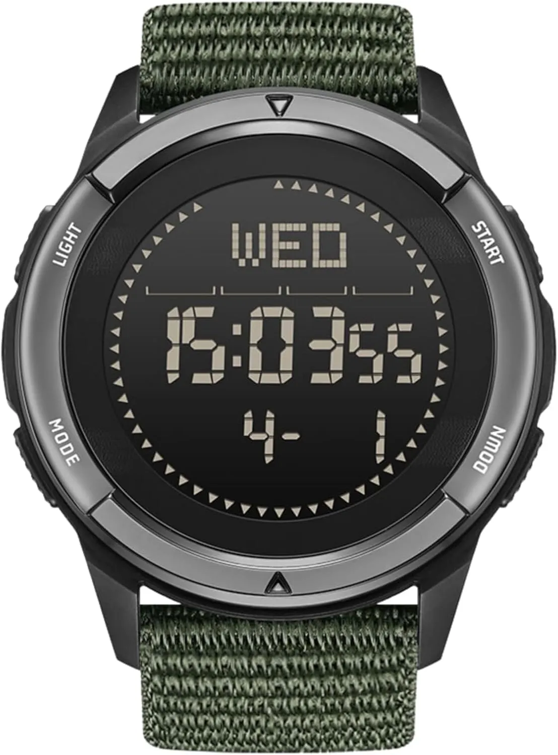 for Women/Men Digital Watches with Compass, Step Counte,Metronome,5ATM Tactical Watches for Men symphony permanent pernicious imperative vacant golden Military Sport Watches with Carbon Fiber Case Lightweight Waterproof Watch 